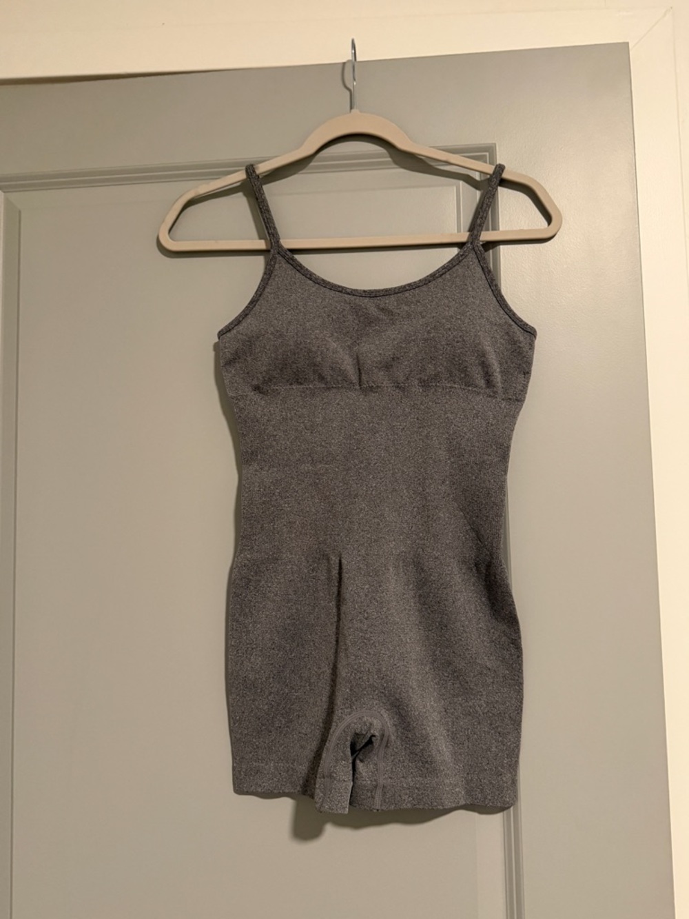 Grey Seamless Romper